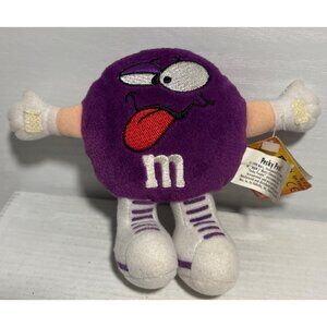 M&Ms Minis Pesky Purple Swarmees Plush 1998 By Mars 5"
